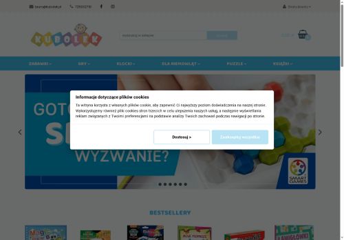 Sklep internetowy Kubolek.pl Tomasz Nowak